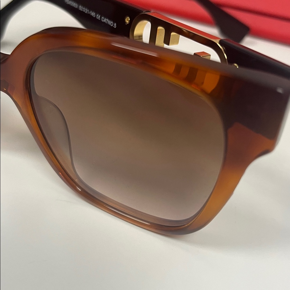 BRAND NEW Tortoise Fashion Sunglasses - Picture 6 of 6